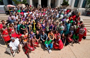 Group photo at 2014  Festival